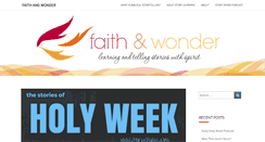 Desktop Screenshot of faithandwonder.com